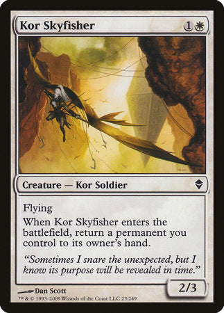 Kor Skyfisher [Zendikar] | Cards and Coasters CA