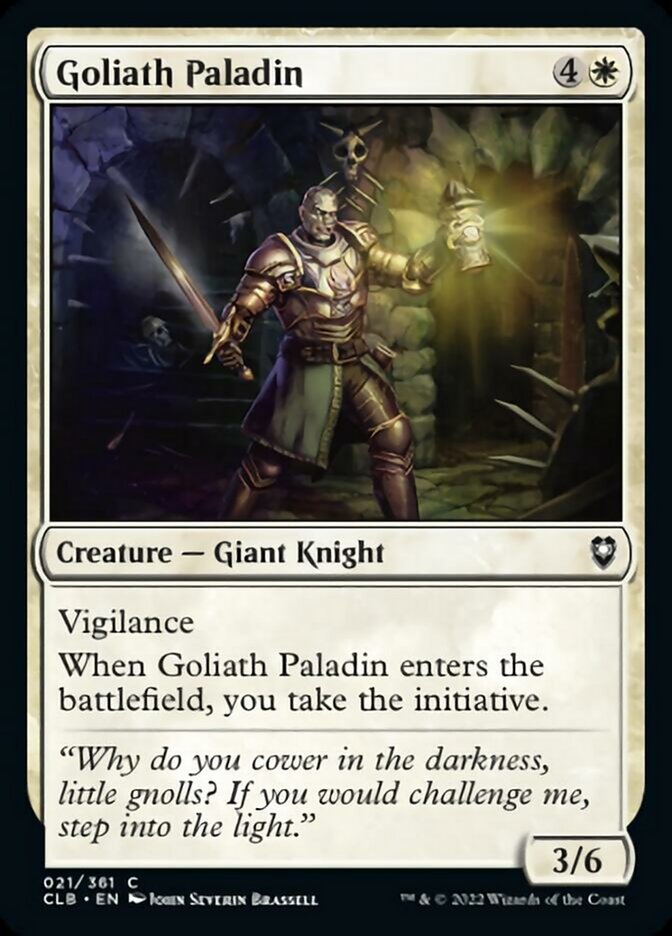 Goliath Paladin [Commander Legends: Battle for Baldur's Gate] | Cards and Coasters CA