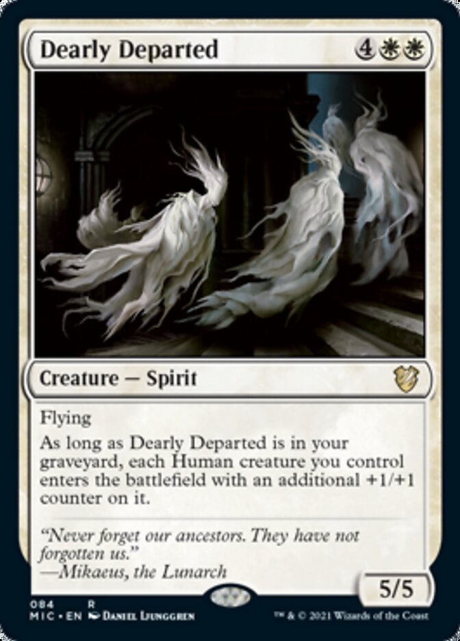 Dearly Departed [Innistrad: Midnight Hunt Commander] | Cards and Coasters CA