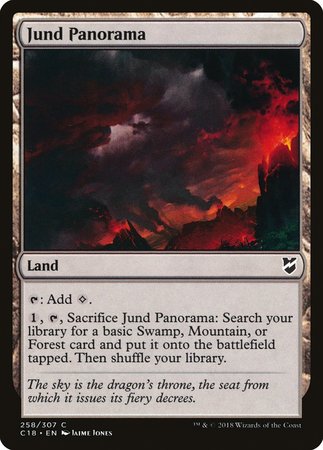 Jund Panorama [Commander 2018] | Cards and Coasters CA