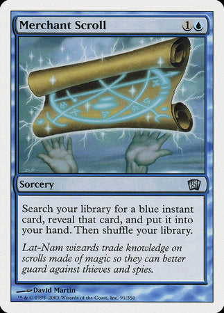 Merchant Scroll [Eighth Edition] | Cards and Coasters CA