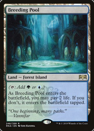 Breeding Pool [Ravnica Allegiance] | Cards and Coasters CA