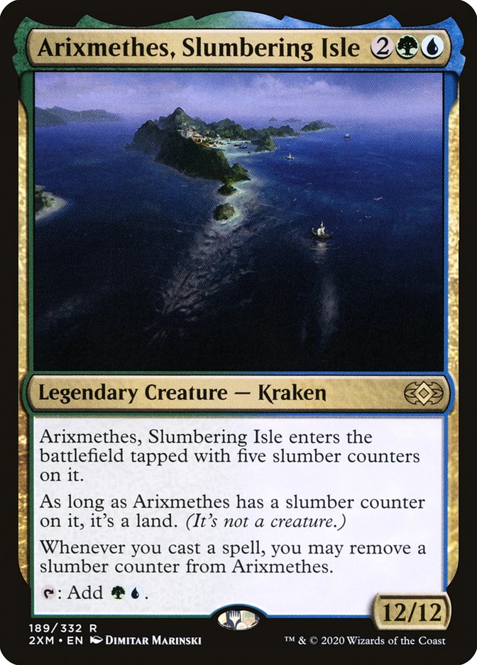 Arixmethes, Slumbering Isle [Double Masters] | Cards and Coasters CA