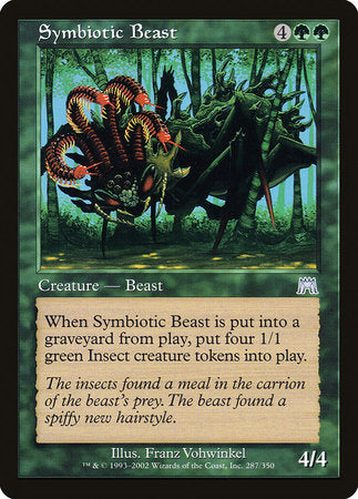 Symbiotic Beast [Onslaught] | Cards and Coasters CA