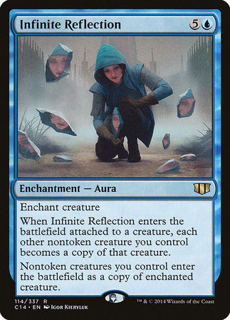 Infinite Reflection [Commander 2014] | Cards and Coasters CA