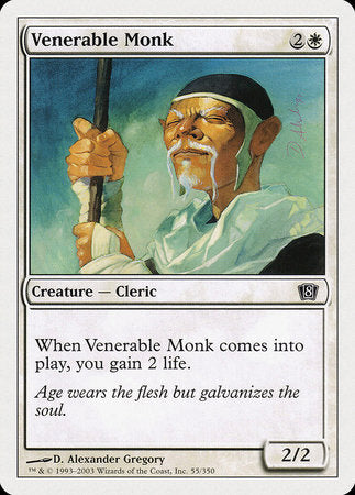 Venerable Monk [Eighth Edition] | Cards and Coasters CA