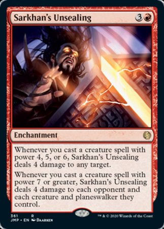 Sarkhan's Unsealing [Jumpstart] | Cards and Coasters CA