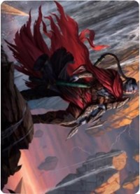 Anowon, the Ruin Thief Art Card [Zendikar Rising Art Series] | Cards and Coasters CA