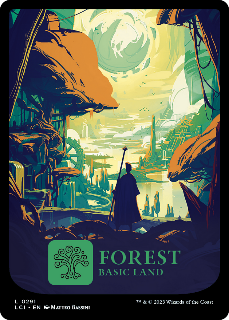Forest (0291) [The Lost Caverns of Ixalan] | Cards and Coasters CA