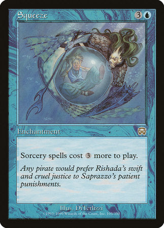 Squeeze [Mercadian Masques] | Cards and Coasters CA