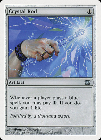 Crystal Rod [Eighth Edition] | Cards and Coasters CA
