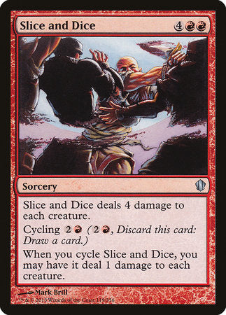 Slice and Dice [Commander 2013] | Cards and Coasters CA