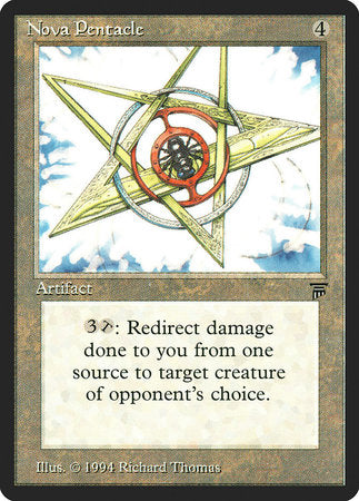 Nova Pentacle [Legends] | Cards and Coasters CA