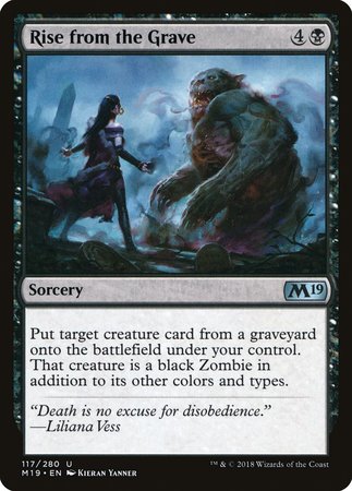 Rise from the Grave [Core Set 2019] | Cards and Coasters CA