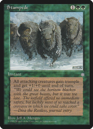 Stampede [Ice Age] | Cards and Coasters CA