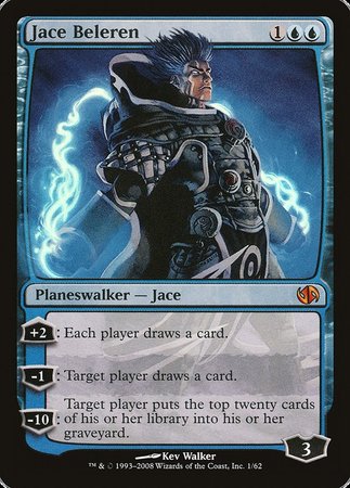 Jace Beleren [Duel Decks: Jace vs. Chandra] | Cards and Coasters CA