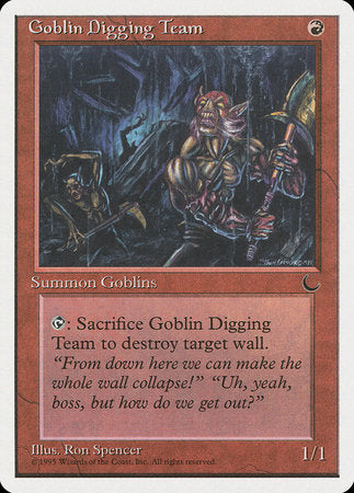 Goblin Digging Team [Chronicles] | Cards and Coasters CA