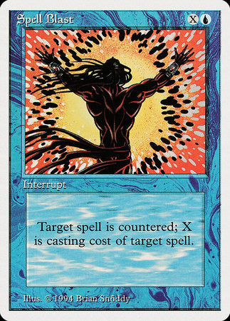 Spell Blast [Summer Magic / Edgar] | Cards and Coasters CA