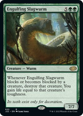 Engulfing Slagwurm [Jumpstart 2022] | Cards and Coasters CA