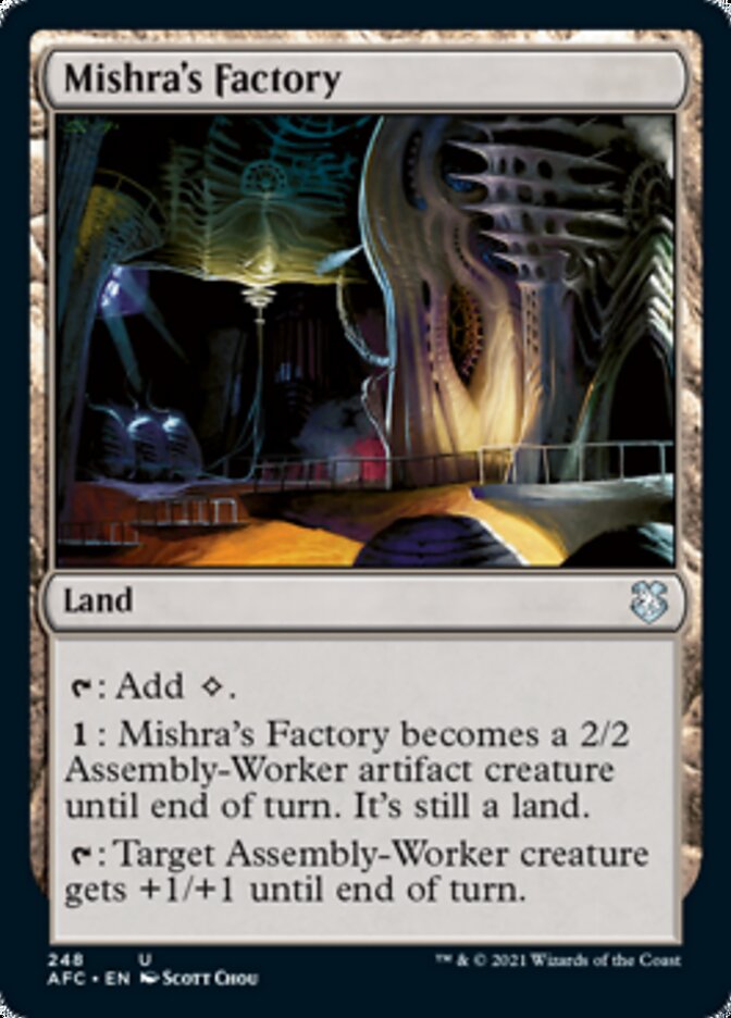 Mishra's Factory [Dungeons & Dragons: Adventures in the Forgotten Realms Commander] | Cards and Coasters CA