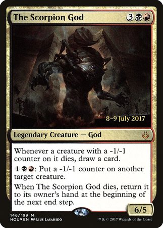 The Scorpion God [Hour of Devastation Promos] | Cards and Coasters CA