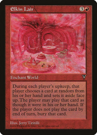 Elkin Lair [Visions] | Cards and Coasters CA