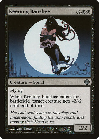 Keening Banshee [Duel Decks: Garruk vs. Liliana] | Cards and Coasters CA