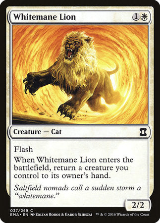 Whitemane Lion [Eternal Masters] | Cards and Coasters CA