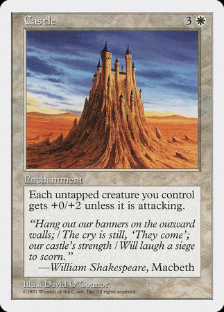 Castle [Fifth Edition] | Cards and Coasters CA