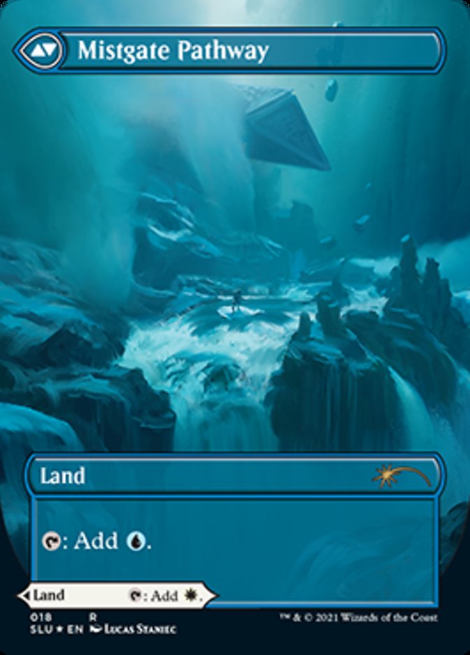 Hengegate Pathway // Mistgate Pathway (Borderless) [Secret Lair: Ultimate Edition 2] | Cards and Coasters CA