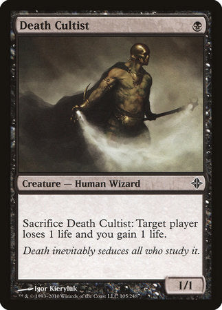 Death Cultist [Rise of the Eldrazi] | Cards and Coasters CA