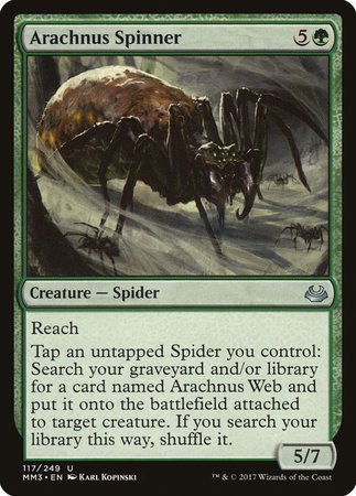 Arachnus Spinner [Modern Masters 2017] | Cards and Coasters CA