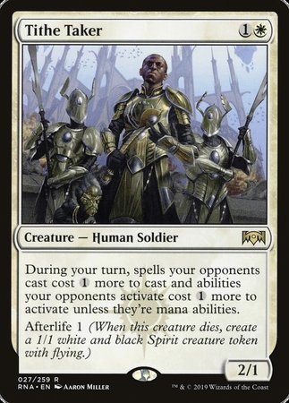 Tithe Taker [Ravnica Allegiance] | Cards and Coasters CA