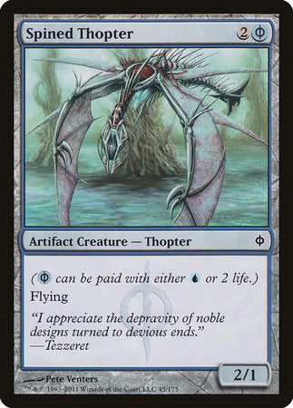 Spined Thopter [New Phyrexia] | Cards and Coasters CA