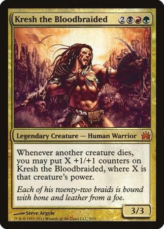 Kresh the Bloodbraided [From the Vault: Legends] | Cards and Coasters CA