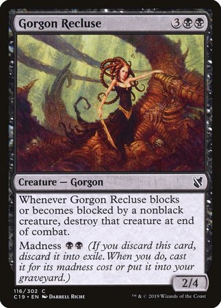 Gorgon Recluse [Commander 2019] | Cards and Coasters CA