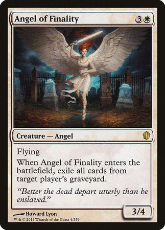 Angel of Finality [Commander 2013] | Cards and Coasters CA