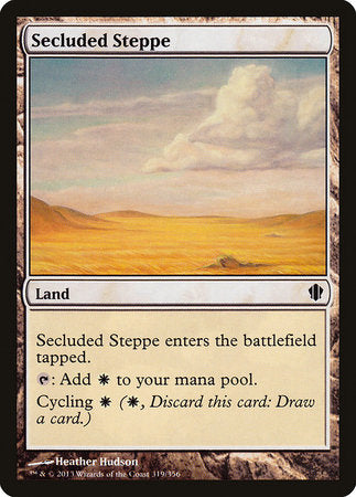 Secluded Steppe [Commander 2013] | Cards and Coasters CA