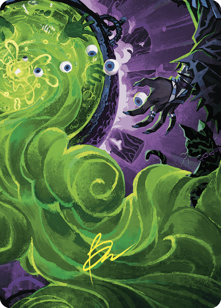 Waste Not Art Card (Gold-Stamped Signature) [Wilds of Eldraine Art Series] | Cards and Coasters CA