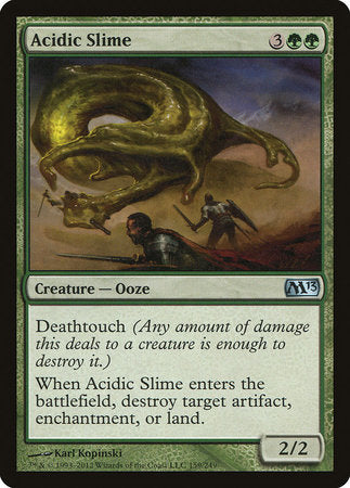 Acidic Slime [Magic 2013] | Cards and Coasters CA