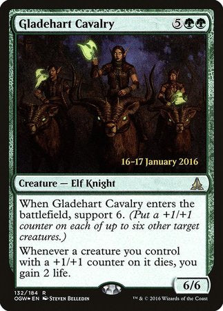 Gladehart Cavalry [Oath of the Gatewatch Promos] | Cards and Coasters CA