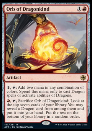 Orb of Dragonkind (Promo Pack) [Dungeons & Dragons: Adventures in the Forgotten Realms Promos] | Cards and Coasters CA