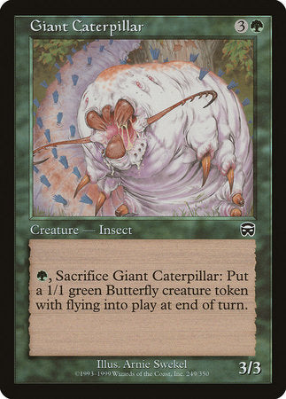 Giant Caterpillar [Mercadian Masques] | Cards and Coasters CA