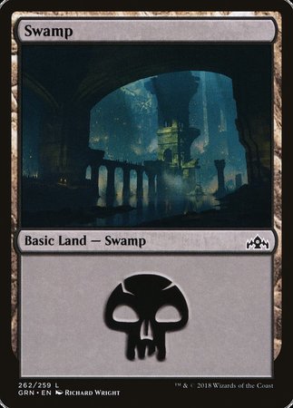 Swamp [Guilds of Ravnica] | Cards and Coasters CA