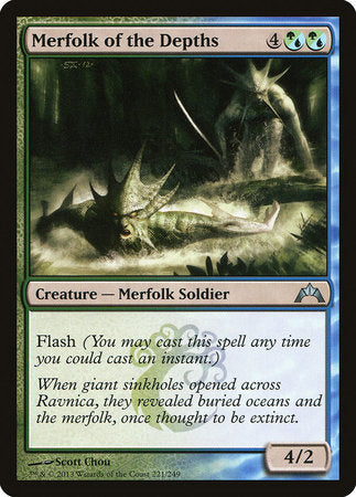 Merfolk of the Depths [Gatecrash] | Cards and Coasters CA