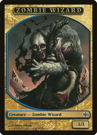 Zombie Wizard Token [Alara Reborn Tokens] | Cards and Coasters CA