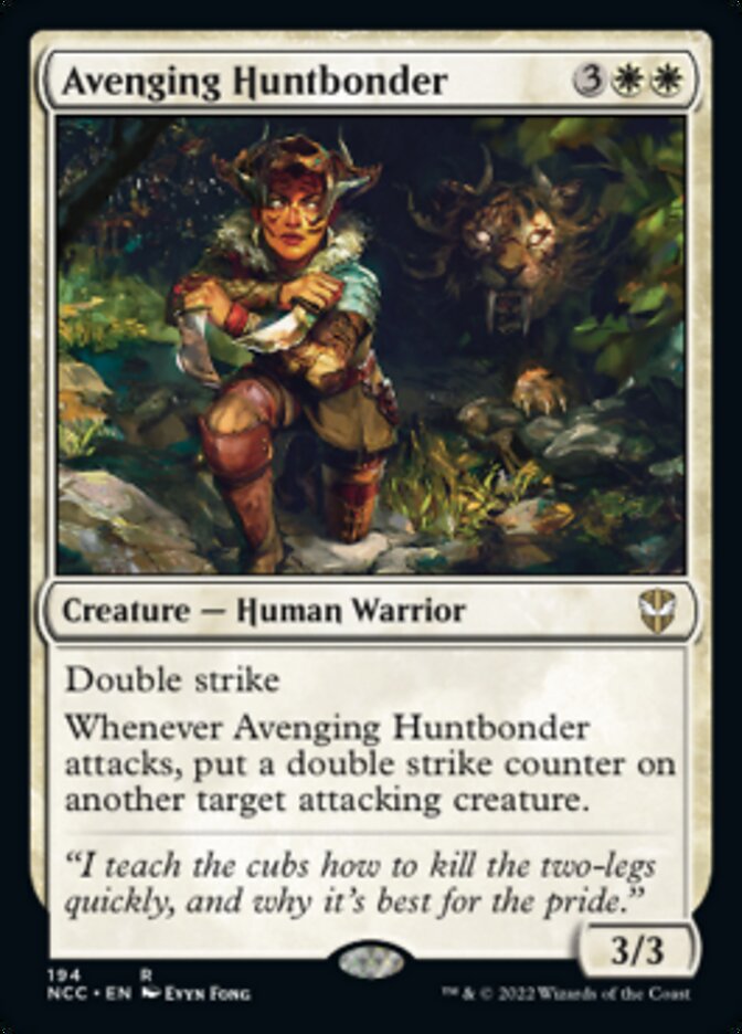 Avenging Huntbonder [Streets of New Capenna Commander] | Cards and Coasters CA