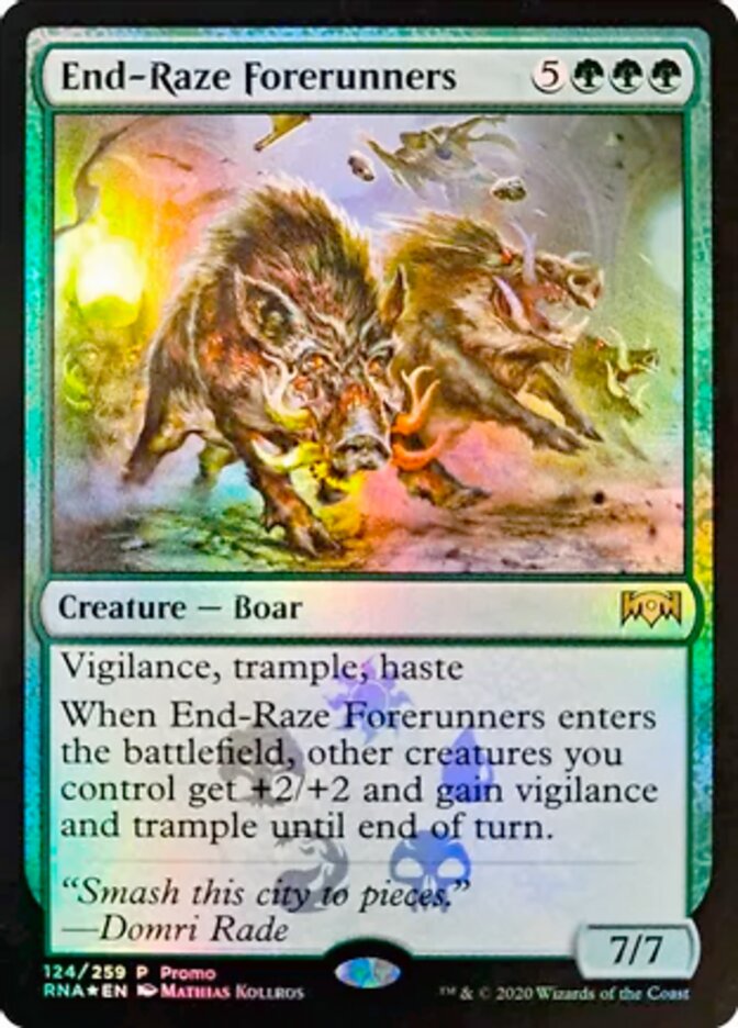 End-Raze Forerunners [Release Events] | Cards and Coasters CA