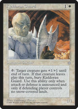 Kjeldoran Guard [Ice Age] | Cards and Coasters CA