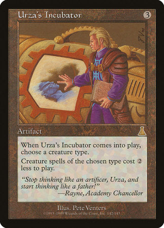 Urza's Incubator [Urza's Destiny] | Cards and Coasters CA